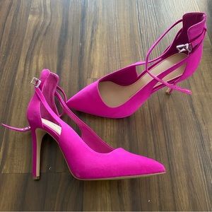 Hot pink heels